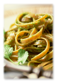 Pesto Fettucini